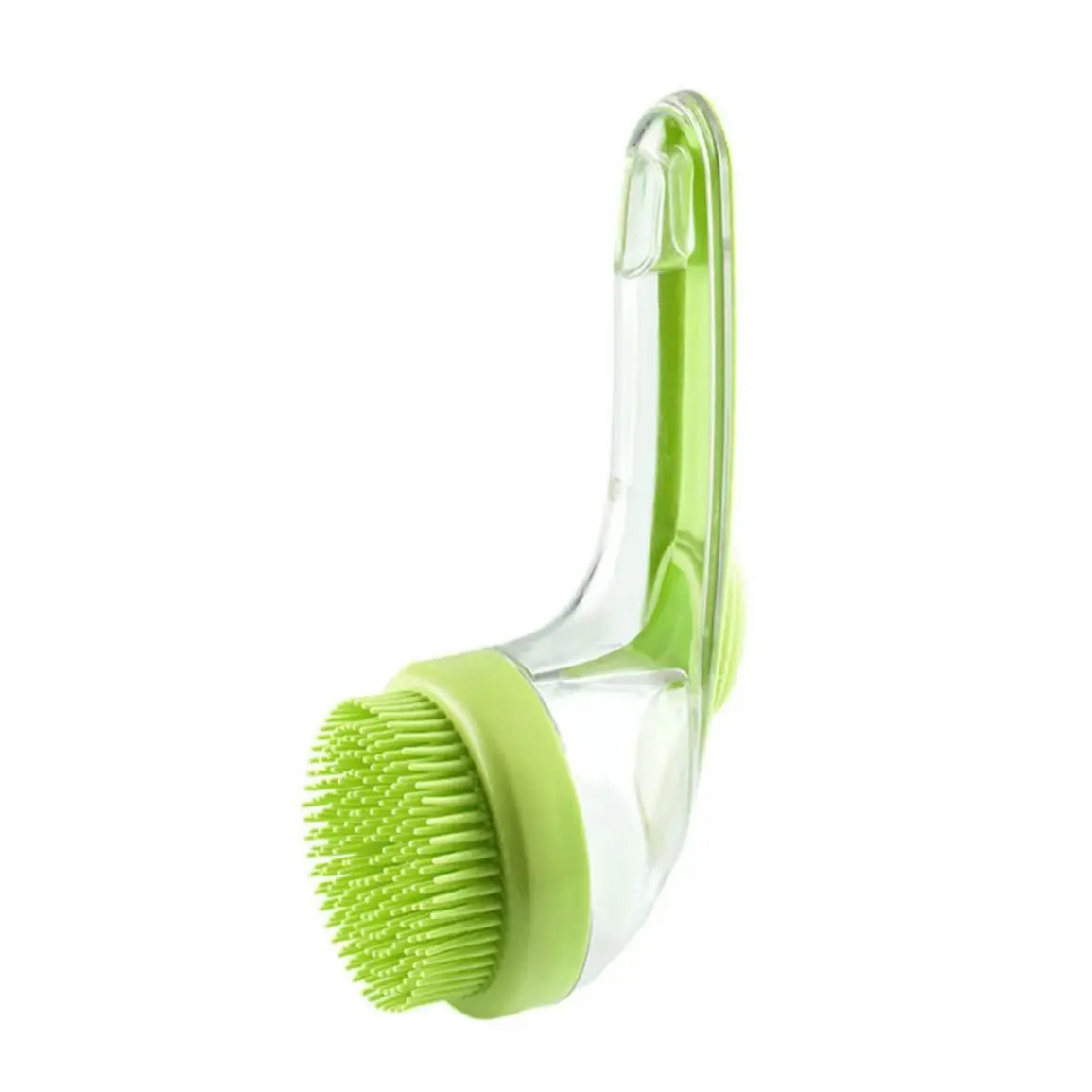 2026 Dual-Function Pet Bathing and Grooming Deshedding Brush with Integrated Soap Dispenser, 8In×3In×4In, Gentle Massage Tool for Dogs and Cats, Enhances Coat Care and Bathing Experience, Promotes Blood Circulation