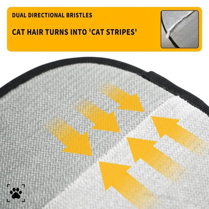 Electrostatic Pet Hair Removal Gloves - Dual-Sided Brush for Effective Grooming and Cleaning of Cat and Dog Hair